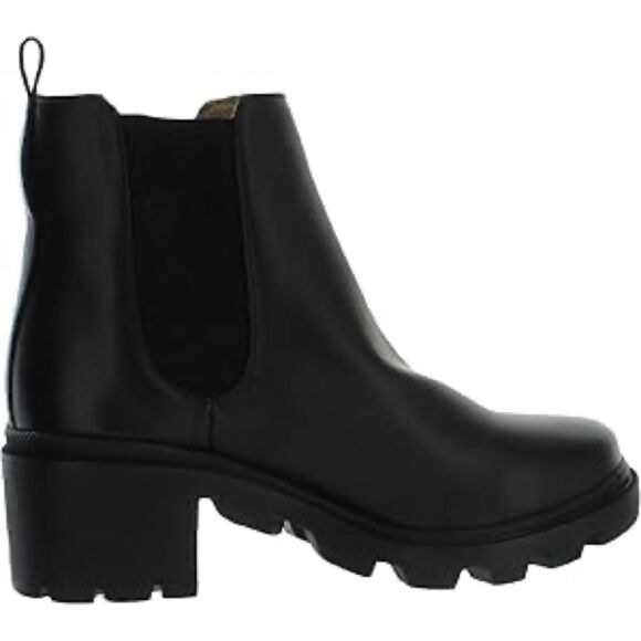 STEVE MADDEN 7.5 Amulet Unisex Heeled Chelsea Chunky Bootie Western Boot - Picture 1 of 10